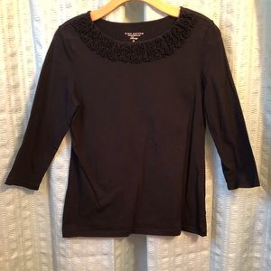 Charter Club Luxury 100% Pima Cotton Top Medium